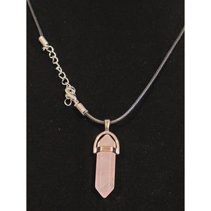 Natural Rose Quartz Yoga Healing Necklace